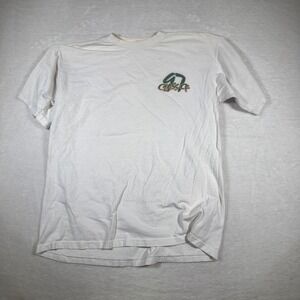 97 CLASSIC CF T Shirt White Short Sleeve Graffiti Graphic Tee Large